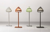 Lampe verte design de jardin - POMMY