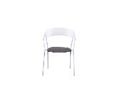Fauteuil repas de jardin en aluminium (lot de 2) - LARA