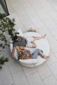 Bain de soleil rond luxe by designer Belge - ROSA