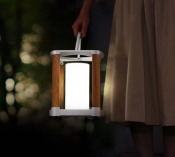 Lampe Design D'extrieur Solaire - AURORA blanc taille S