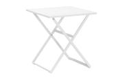 Table pliante en aluminium avec chaises - ROSYLAND